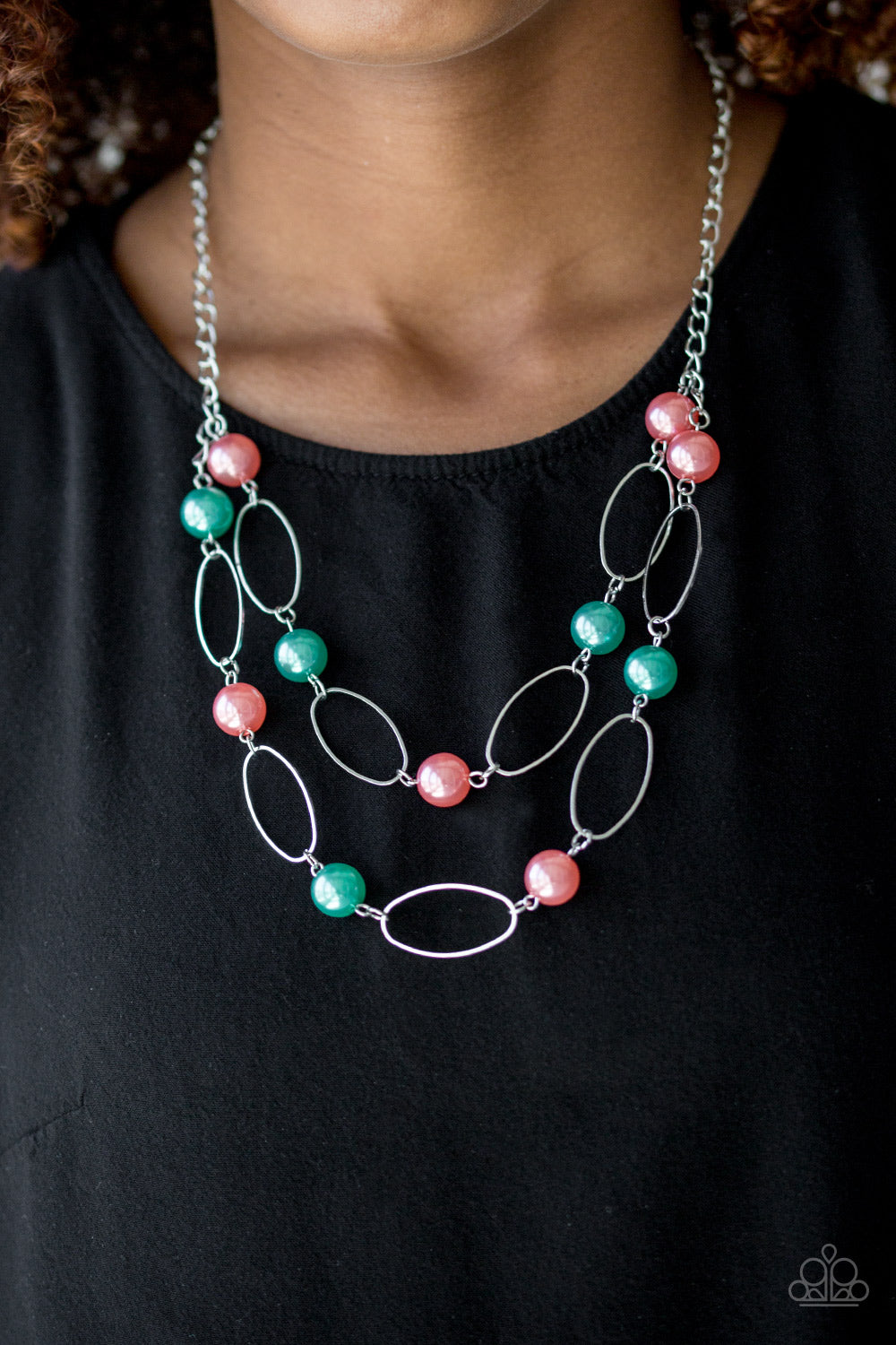 Best Of Both POSH-ible Worlds - Multicolor necklace