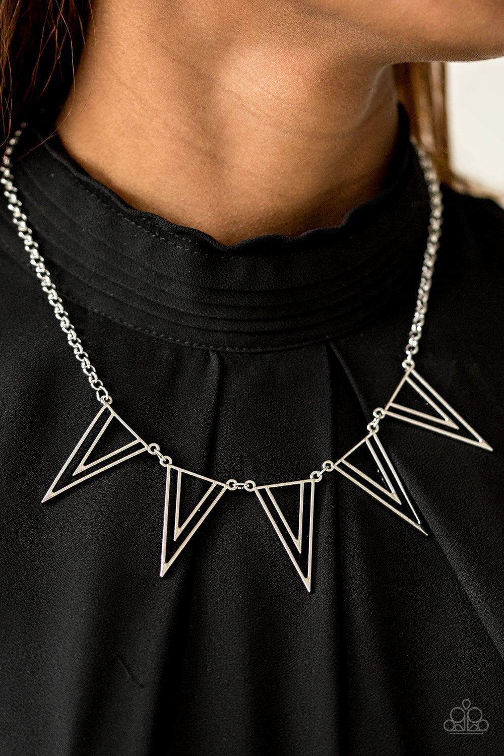 Bite The Big One - Silver necklace