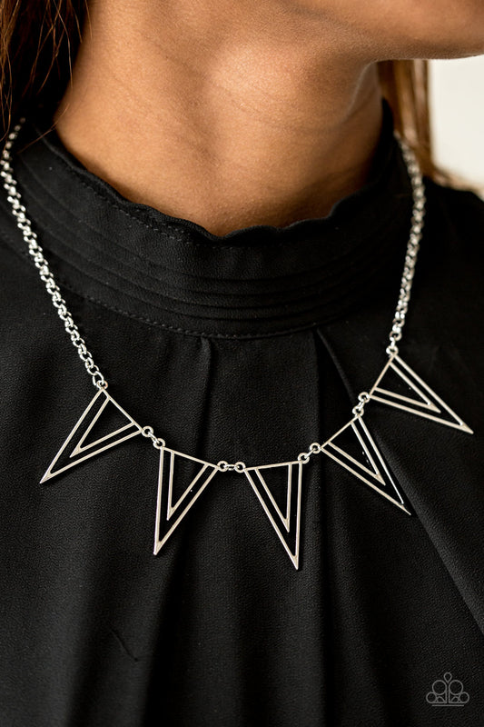 Bite The Big One - Silver necklace