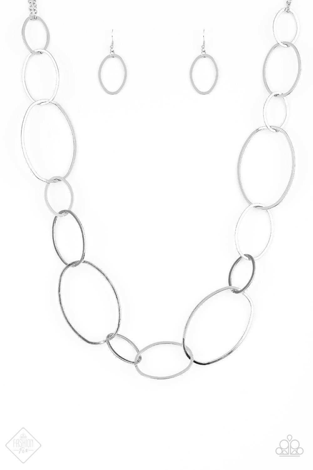 City Circuit - Silver necklace
