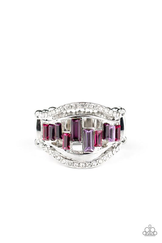 Treasure Chest Charm - Purple ring