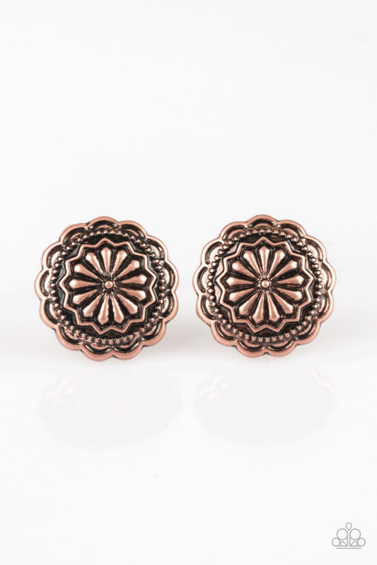 DURANGO DESERT - COPPER Post Earrings