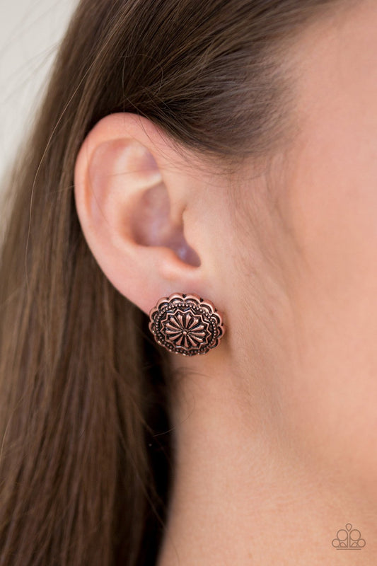 DURANGO DESERT - COPPER Post Earrings