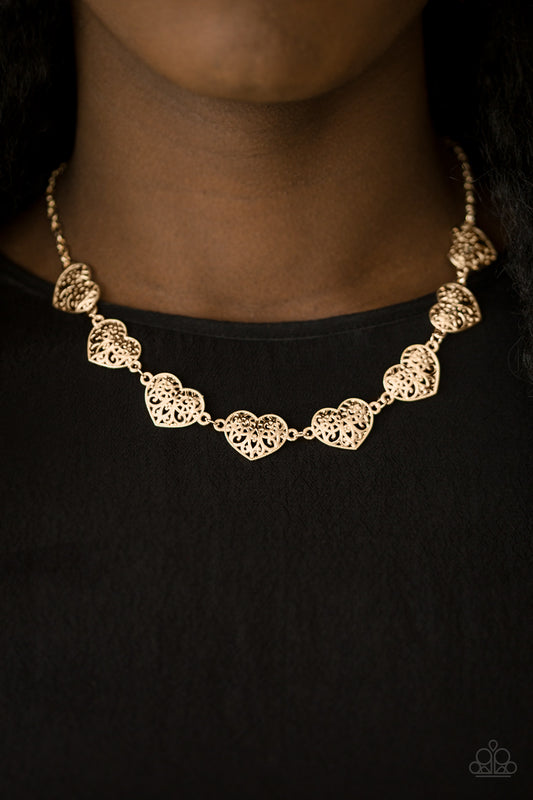 Easy To Adore - Rose Gold necklace