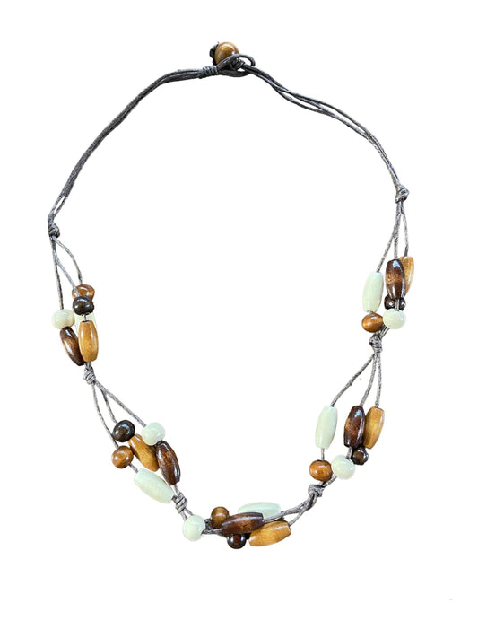 Outback Epic - Brown urban necklace