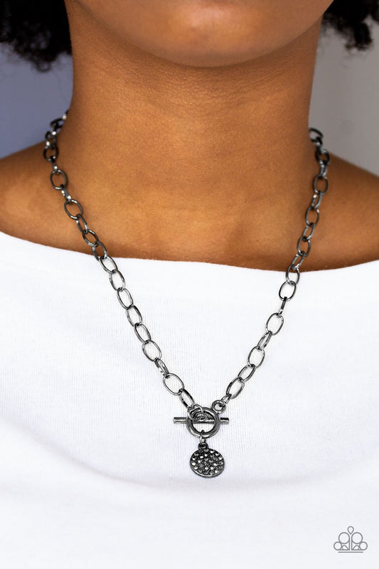 Sorority Sisters - Black/Gunmetal Necklace