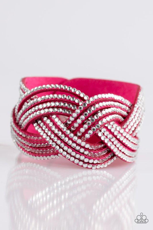 Big City Shimmer - Pink bracelet