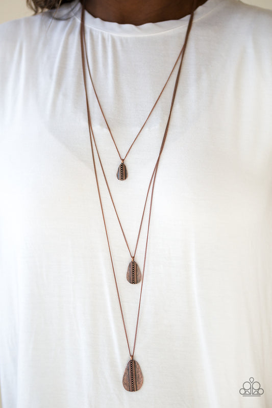 Sonoran Storm - Copper necklace