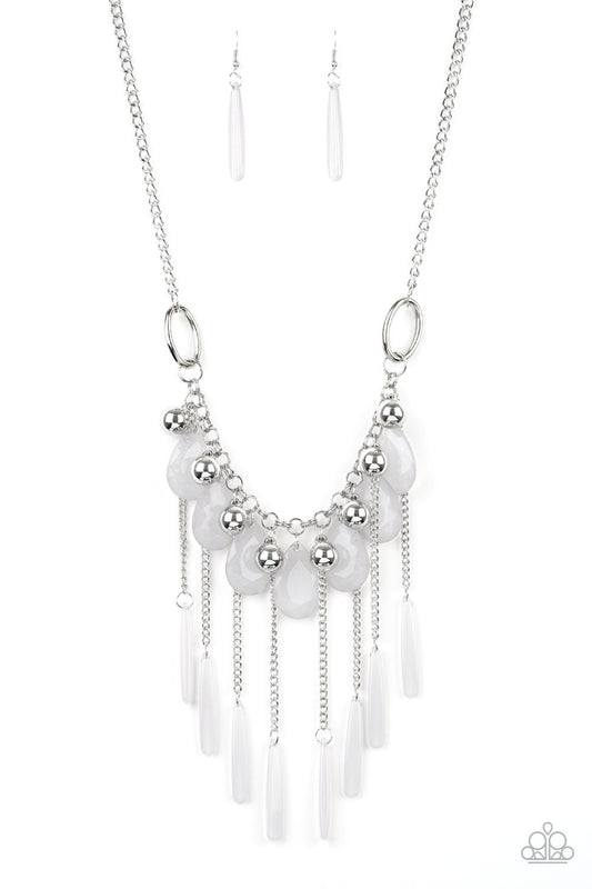 Roaring Riviera - Silver necklace