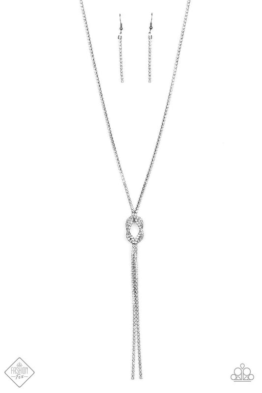 Knockout Knot - Black/Gunmetal necklace