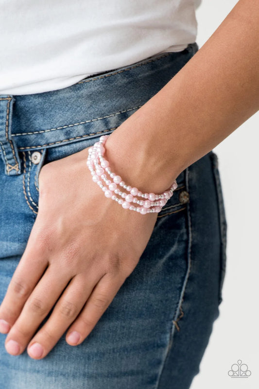 Classic Confidence - Pink Pearl Bracelet