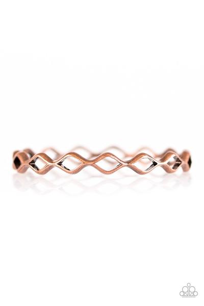 Industrial Movement - Copper Bracelet