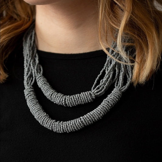 Right As RAINFOREST - Silver Necklace