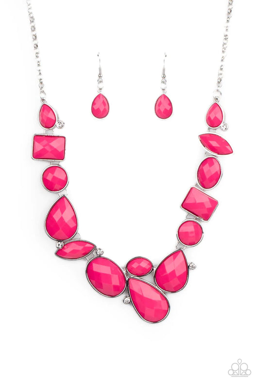 Mystical Mirage - Pink necklace