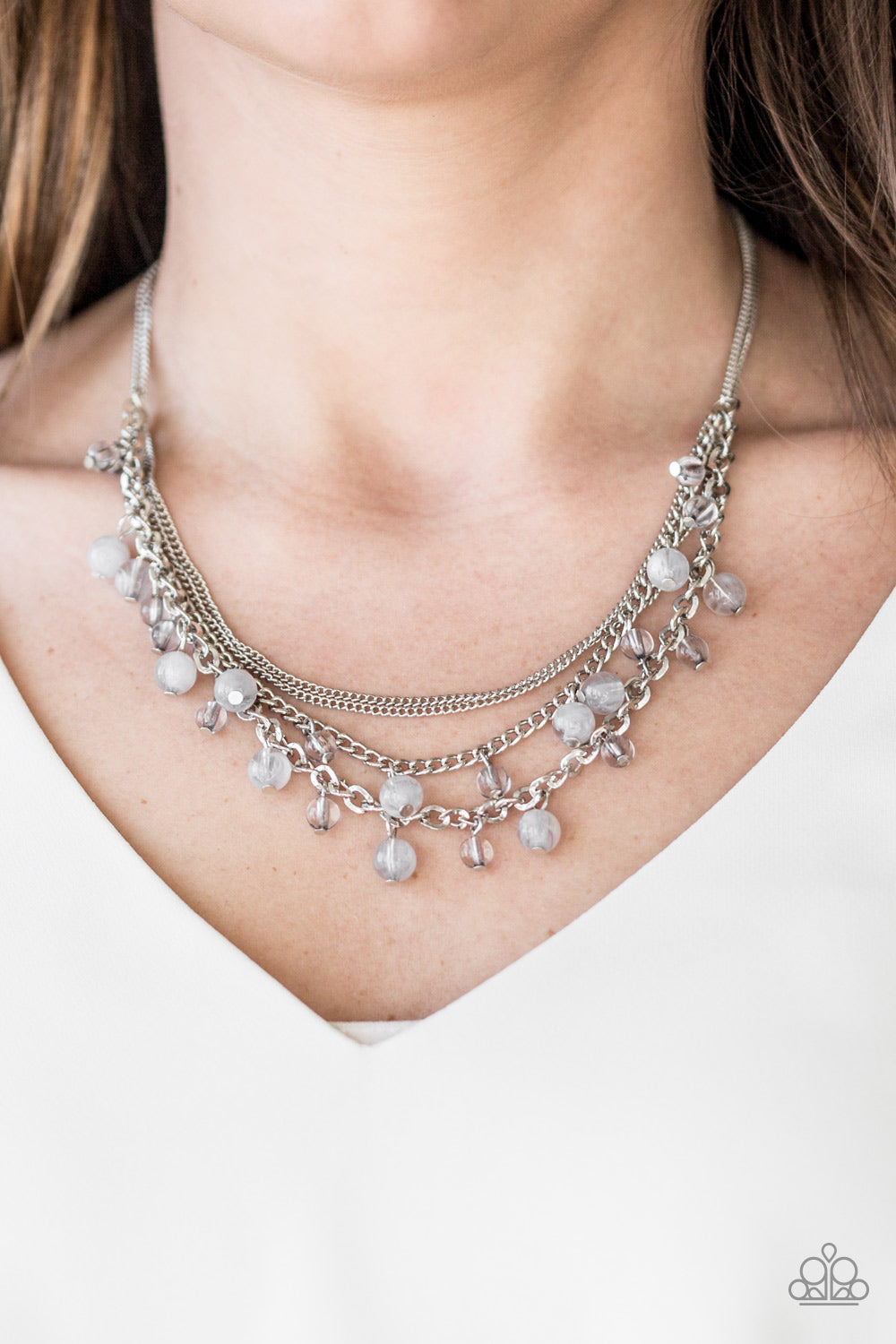 Ocean Odyssey - Silver necklace