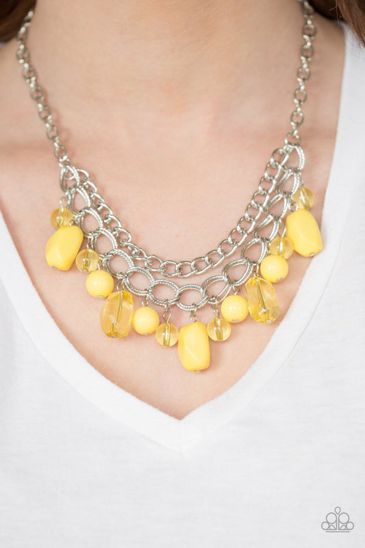 Brazilian Bay - Yellow necklace
