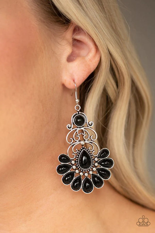 PARADISE PARLOR - Black Earrings