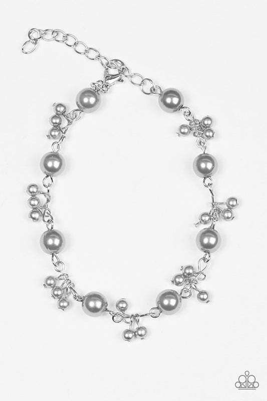 Posh in Pearls - Silver Bracelet