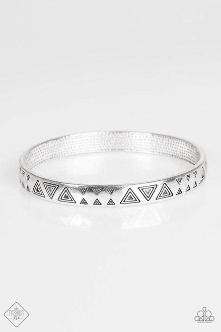 FOX IN THE HENHOUSE - SILVER Bangle Bracelet