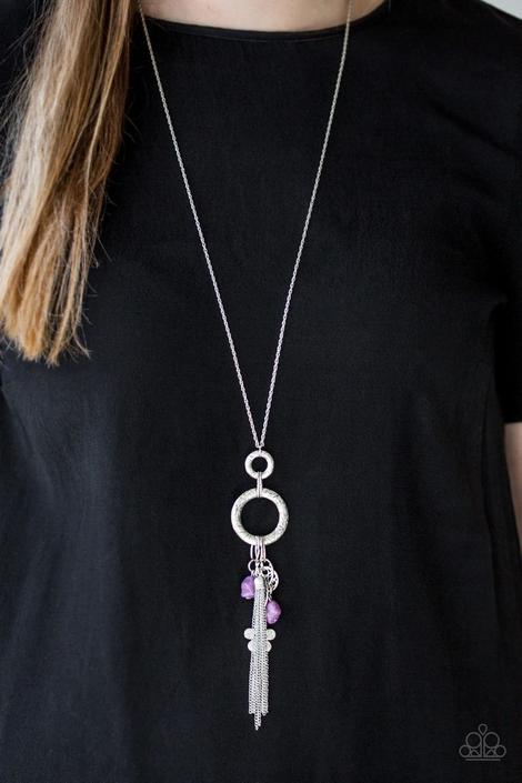 Tour de Desert - Purple necklace