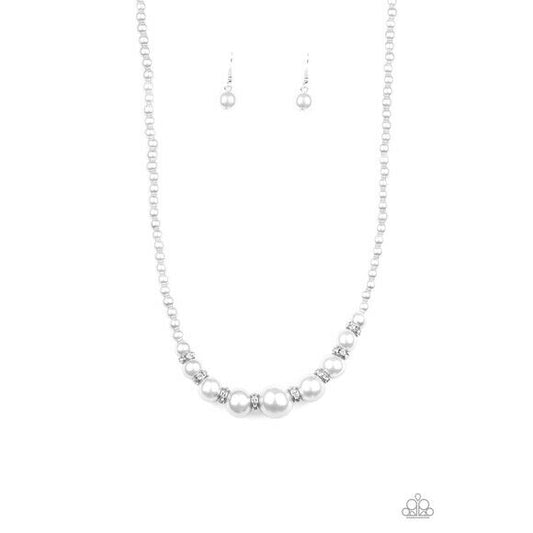 Soho Sweetheart - white necklace