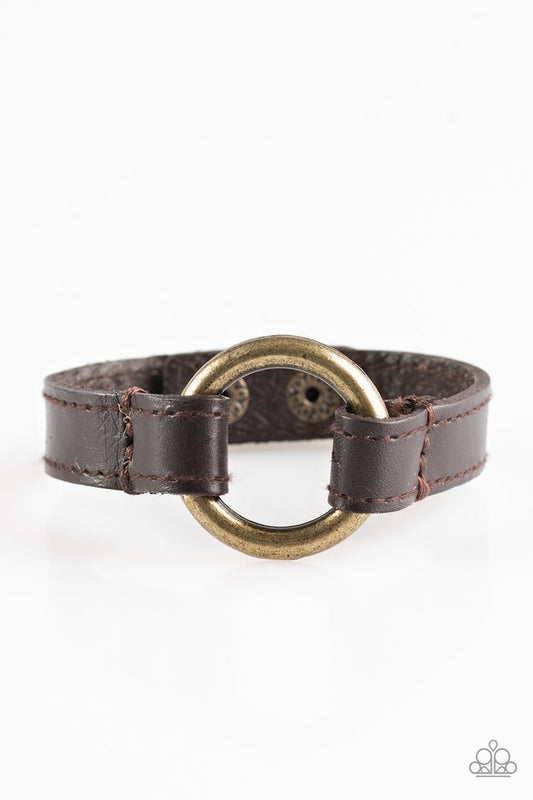 Secure The Perimeter - Brown urban bracelet