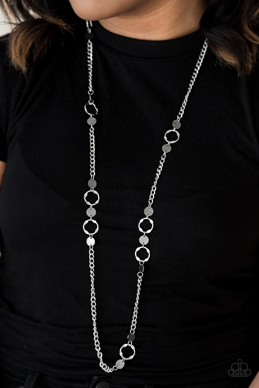 Stylishly Steampunk - Silver necklace