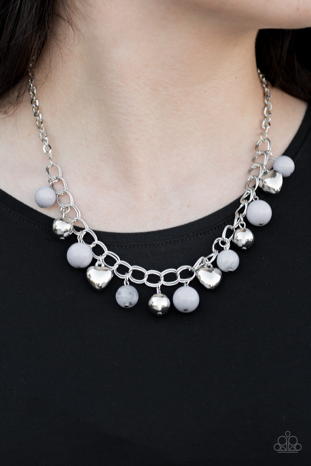Summer Fling - Silver necklace