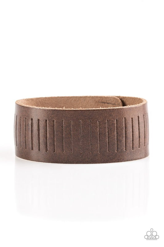 Take A Drive - Brown urban bracelet