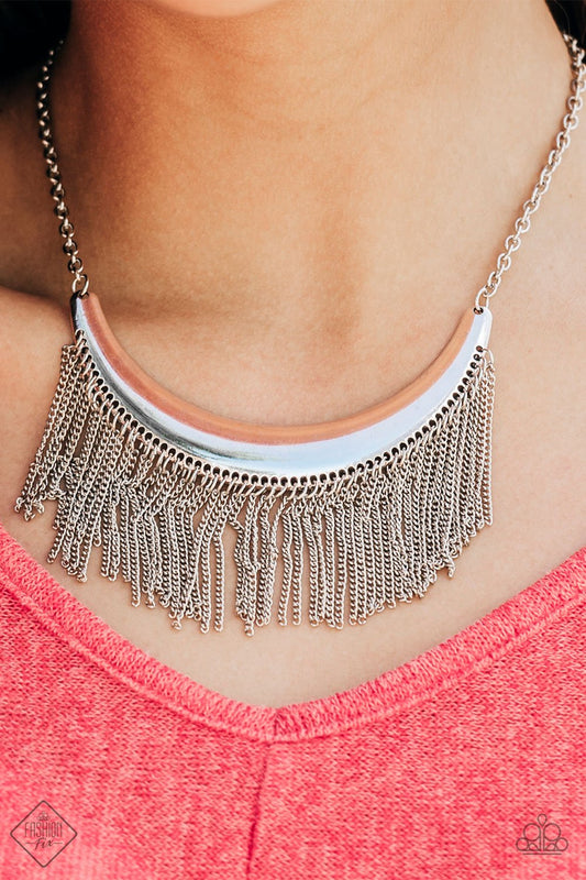 Zoo Zone - Silver necklace