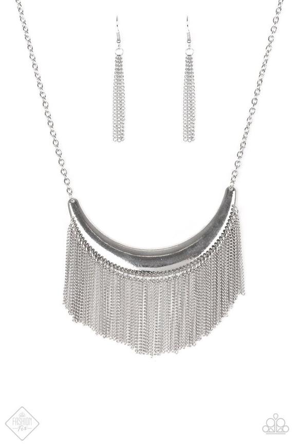 Zoo Zone - Silver necklace